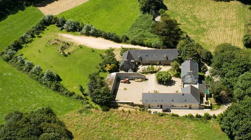 La Ferme de Trézulien à Douarnenez vue aérienne